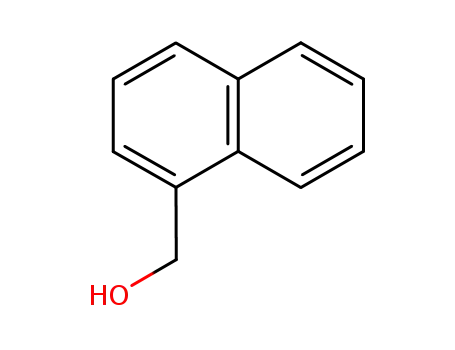Molecular Structure of 4780-79-4 (1-Naphthalenemethanol)