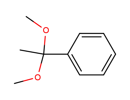 Molecular Structure of 4316-35-2 ((1,1-DIMETHOXYETHYL)BENZENE)
