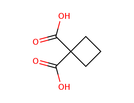5445-51-2,1,1-Cyclobutanedicarboxylic acid,1,1-Dicarboxycyclobutane;1-Carboxycyclobutanecarboxylic acid;NSC 22073;Cyclobutane-1,1-dicarboxylic acid;