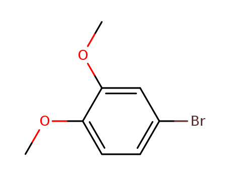 2859-78-1,4-Bromoveratrole,Veratrole,4-bromo- (6CI);1,2-Dimethoxy-4-bromobenzene;1-Bromo-3,4-dimethoxybenzene;3,4-Dimethoxy-1-bromobenzene;3,4-Dimethoxybromobenzene;3,4-Dimethoxyphenylbromide;4-Bromo-1,2-dimethoxybenzene;4-Bromo-2-methoxyanisole;Bromoveratrole;NSC 36284;