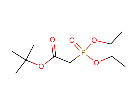 Molecular Structure of 27784-76-5 (tert-Butyl diethylphosphonoacetate)