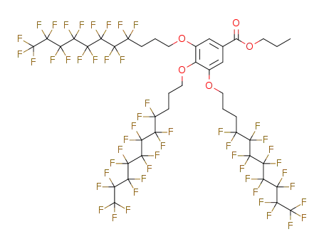 propyl 3,4,5-tris(1H,1H,2H,2H,3H,3H-perfluoroundecan-1-yloxy)benzoate
