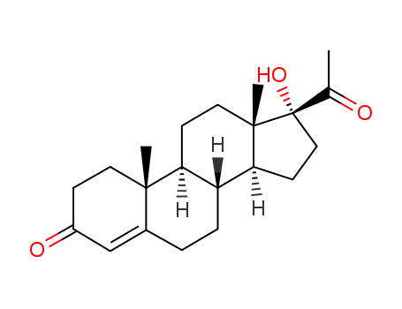68-96-2,Hydroxyprogesterone,17-Hydroxypregn-4-ene-3,20-dione;17-Hydroxyprogesterone;17a-Hydroxylutin;17a-Hydroxypregn-4-ene-3,20-dione;17a-Hydroxyprogesterone;Gestageno;Gestageno Gador;Pregn-4-en-17a-ol-3,20-dione;Prodix;D4-Pregnen-17a-ol-3,20-dione;