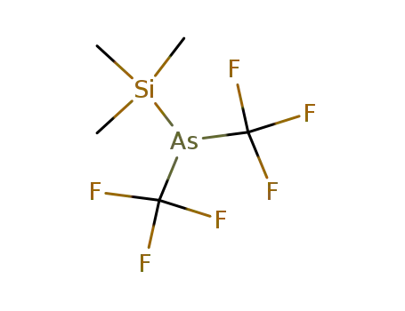 Trimethylsilyl-bis-(trifluormethyl)-arsin