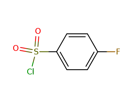 Molecular Structure of 349-88-2 (4-Fluorobenzenesulfonyl chloride)