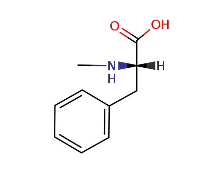 Molecular Structure of 2566-30-5 (N-Methyl-L-phenylalanine)