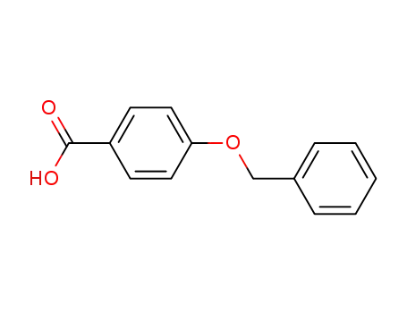 Molecular Structure of 1486-51-7 (4-Benzyloxybenzoic acid)