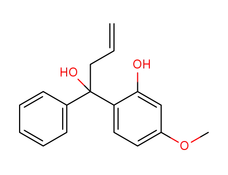 2-(1-hydroxy-1-phenylbut-3-enyl)-5-methoxyphenol