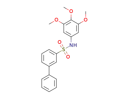 N-(3,4,5-trimethoxyphenyl)biphenyl-3-sulfonamide