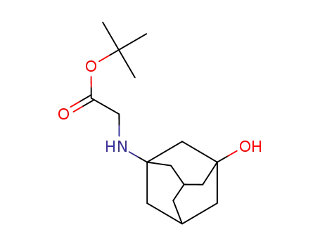 t-butyl 2-(3-hydroxyadamantan-1-ylamino)acetate
