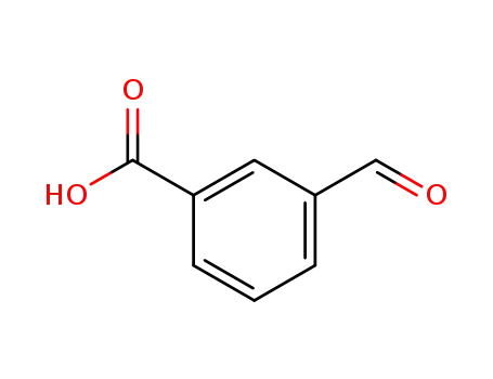 Molecular Structure of 619-21-6 (3-Carboxybenzaldehyde)