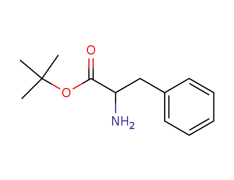 Molecular Structure of 16367-71-8 (Phenylalanine, 1,1-dimethylethyl ester)