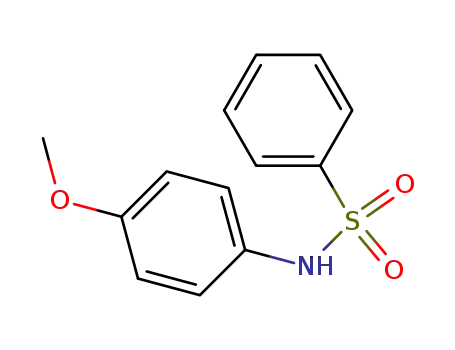 N-(4-methoxyphenyl)benzenesulphonamide
