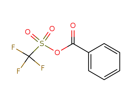 Molecular Structure of 36967-85-8 (Benzoic acid (trifluoromethanesulfonic acid)anhydride)