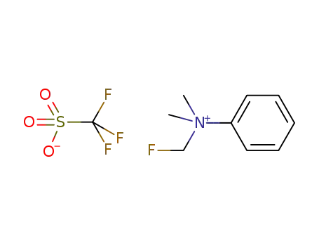 N-(monofluoromethyl)-N-phenyl-dimethylammonium triflate