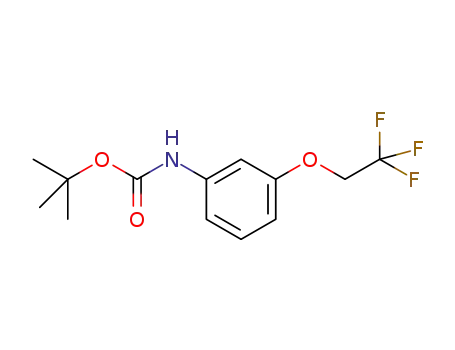 tert-butyl (3-(2,2,2-trifluoroethoxy)phenyl)carbamate