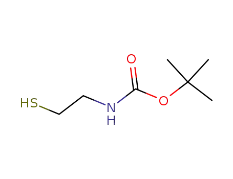 Molecular Structure of 67385-09-5 (2-(BOC-AMINO)ETHANETHIOL)