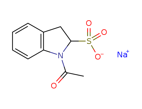 26807-69-2 1H-Indole-2-sulfonic acid, 1-acetyl-2,3-dihydro-, sodium salt