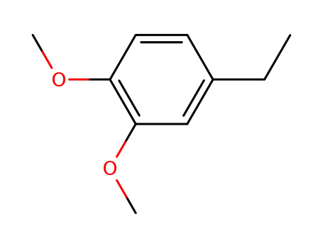 Molecular Structure of 5888-51-7 (1,2-DIMETHOXY-4-ETHYLBENZENE)