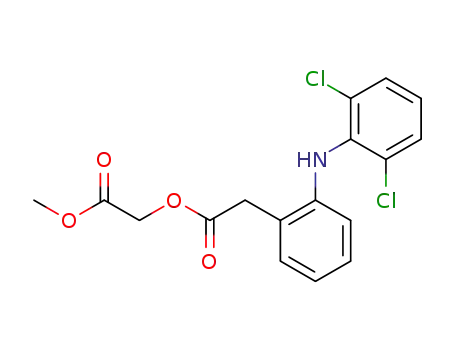 Molecular Structure of 139272-66-5 (Aceclofenac Methyl Ester)
