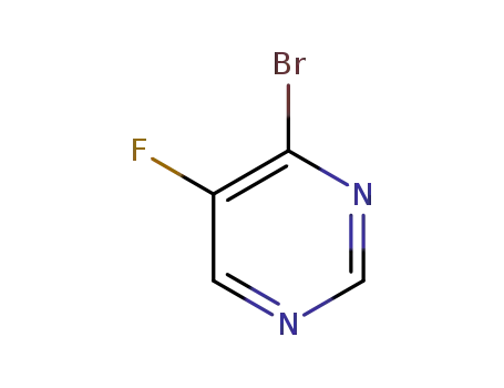 Molecular Structure of 1003706-87-3 (4-BROMO-5-FLUOROPYRIMIDINE)