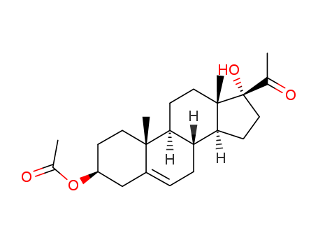 Pregn-5-en-20-one,3-(acetyloxy)-17-hydroxy-, (3b)-