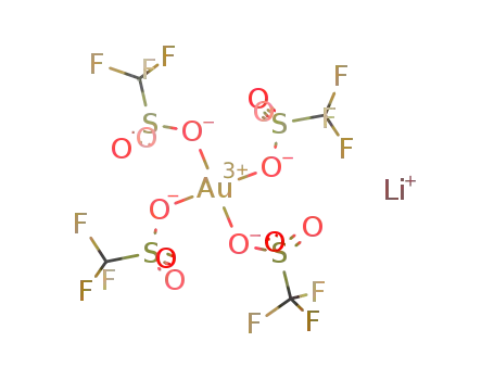 lithium tetrakis(trifluoromethanesulfonato)aurate