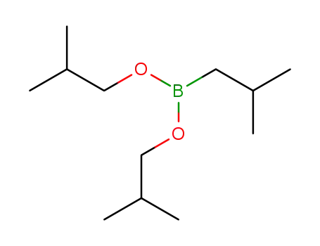Molecular Structure of 95093-83-7 (Boronic acid, (2-methylpropyl)-, bis(2-methylpropyl) ester)
