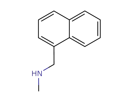 Molecular Structure of 14489-75-9 (1-Methyl-aminomethyl naphthalene)