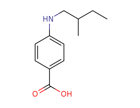 4-((2-methylbutyl)amino)benzoic acid