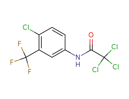 2,2,2-trichloro-N-(4-chloro-3-(trifluoromethyl)phenyl)acetamide