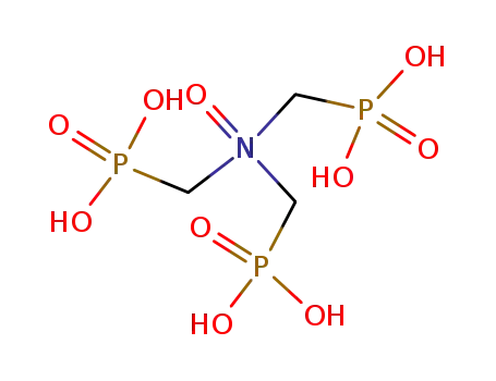 Molecular Structure of 15834-10-3 ([nitrilotris(methylene)]trisphosphonic acid N-oxide)