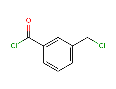 Molecular Structure of 63024-77-1 (3-(Chloromethyl)benzoyl chloride)