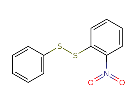 Molecular Structure of 28215-02-3 (Disulfide, 2-nitrophenyl phenyl)