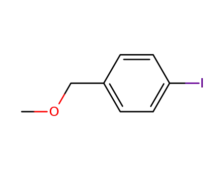 Molecular Structure of 91912-54-8 (1-Iodo-4-(methoxymethyl)benzene)