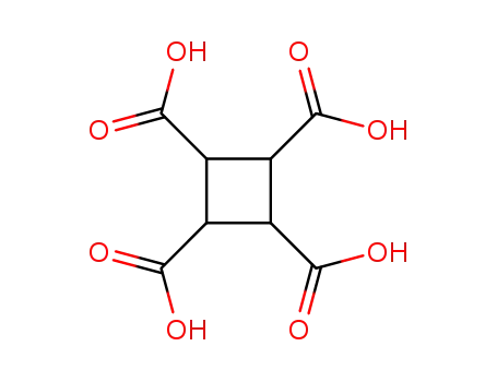 Molecular Structure of 53159-92-5 (1,2,3,4-CYCLOBUTANETETRACARBOXYLIC ACID)