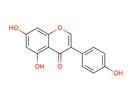 446-72-0,Genistein,4H-1-Benzopyran-4-one, 5, 7-dihydroxy-3- (4-hydroxyphenyl)-;5,7-dihydroxy-3-(4-hydroxyphenyl)-4H-chromen-4-one;5,7-dihydroxy-3-(4-hydroxyphenyl)chromen-4-one;Prunetol;Isoflavone, 4,5,7-trihydroxy-;4H-1-Benzopyran-4-one, 5,7-dihydroxy-3-(4-hydroxyphenyl)-;SIPI 807-1;5,7-Dihydroxy-3-(4-hydroxyphenyl)-4-benzopyrone;5-18-04-00594 (Beilstein Handbook Reference);C.I. 75610;NPI 031L;4,5,7-Trihydroxyisoflavone;4',5,7-trihydroxyisoflavone;4,5, 7-Trihydroxyisoflavone;Genisteol;Baichanin A;Differenol A;4H-1-Benzopyran-4-one,5,7-dihydroxy-3- (4-hydroxyphenyl)-;Genisterin;Sophoricol;5,7,4-Trihydroxyisoflavone;Genistein 4,5,7-Trihydroxyisoflavone;