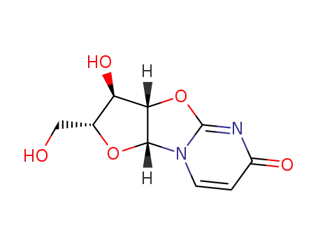Molecular Structure of 3736-77-4 (2,2'-Cyclouridine)