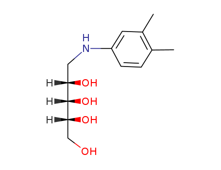 D-Ribitol,1-deoxy-1-[(3,4-dimethylphenyl)amino]-