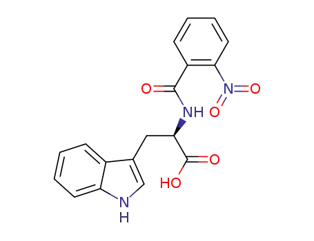 (R)-3-(1H-indol-3-yl)-2-(2-nitrobenzamido)propanoic acid