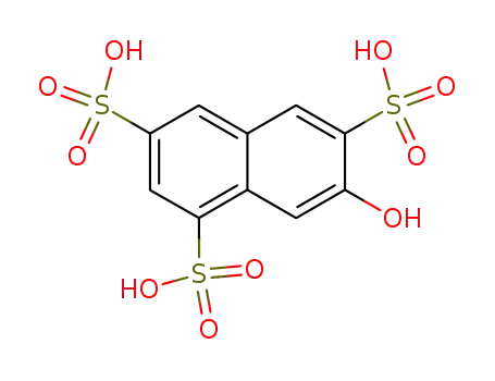 Molecular Structure of 6259-66-1 (2,NAPHTHOL-3,6,8-TRISULFONIC ACID)
