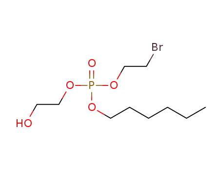 (2-bromoethyl)(hexyl)(2-hydroxyethyl)phosphate