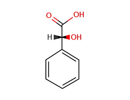 Molecular Structure of 611-71-2 (Mandelic acid)
