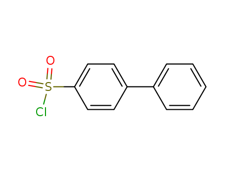 1623-93-4,4-BIPHENYLSULFONYL CHLORIDE,4-Biphenylsulfonylchloride (6CI,7CI,8CI);(4-Biphenylyl)sulfonyl chloride;4-(Chlorosulfonyl)biphenyl;4-Phenylbenzenesulfonic acid chloride;4-Phenylbenzenesulfonyl chloride;p-Biphenylsulfonyl chloride;p-Phenylbenzenesulfonyl chloride;