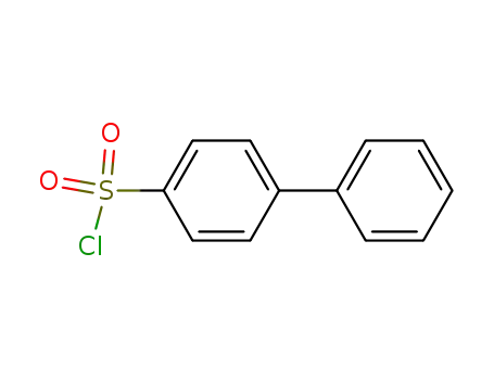 Molecular Structure of 1623-93-4 (4-BIPHENYLSULFONYL CHLORIDE)