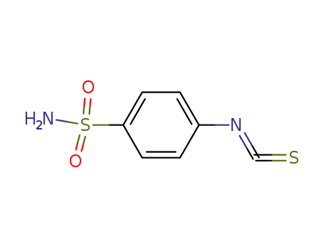 Molecular Structure of 51908-29-3 (4-Isothiocyanatobenzene-1-sulfonamide)