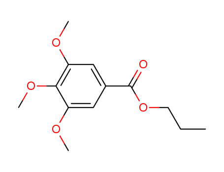 Benzoic acid,3,4,5-trimethoxy-, propyl ester