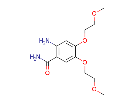 2-amino-4,5-bis(2-methoxyethoxy)benzamide