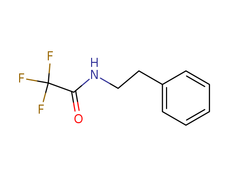 458-85-5,AcetaMide, 2,2,2-trifluoro-N-(2-phenylethyl)-,2,2,2-trifluoro-N-phenethylacetamide;N-(2-phenylethyl)-2,2,2-trifluoroacetamide;N-(2-phenylethyl)trifluoroacetamide;N-trifluoroacetylphenethylamine;