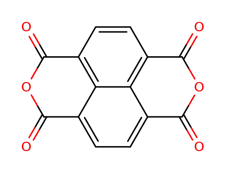 Molecular Structure of 81-30-1 (1,4,5,8-Naphthalenetetracarboxylic dianhydride)